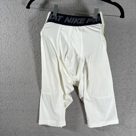 NWT Nike Pro Combat Hyperstrong White Football Compression Shorts Men's XL White - Picture 9 of 9
